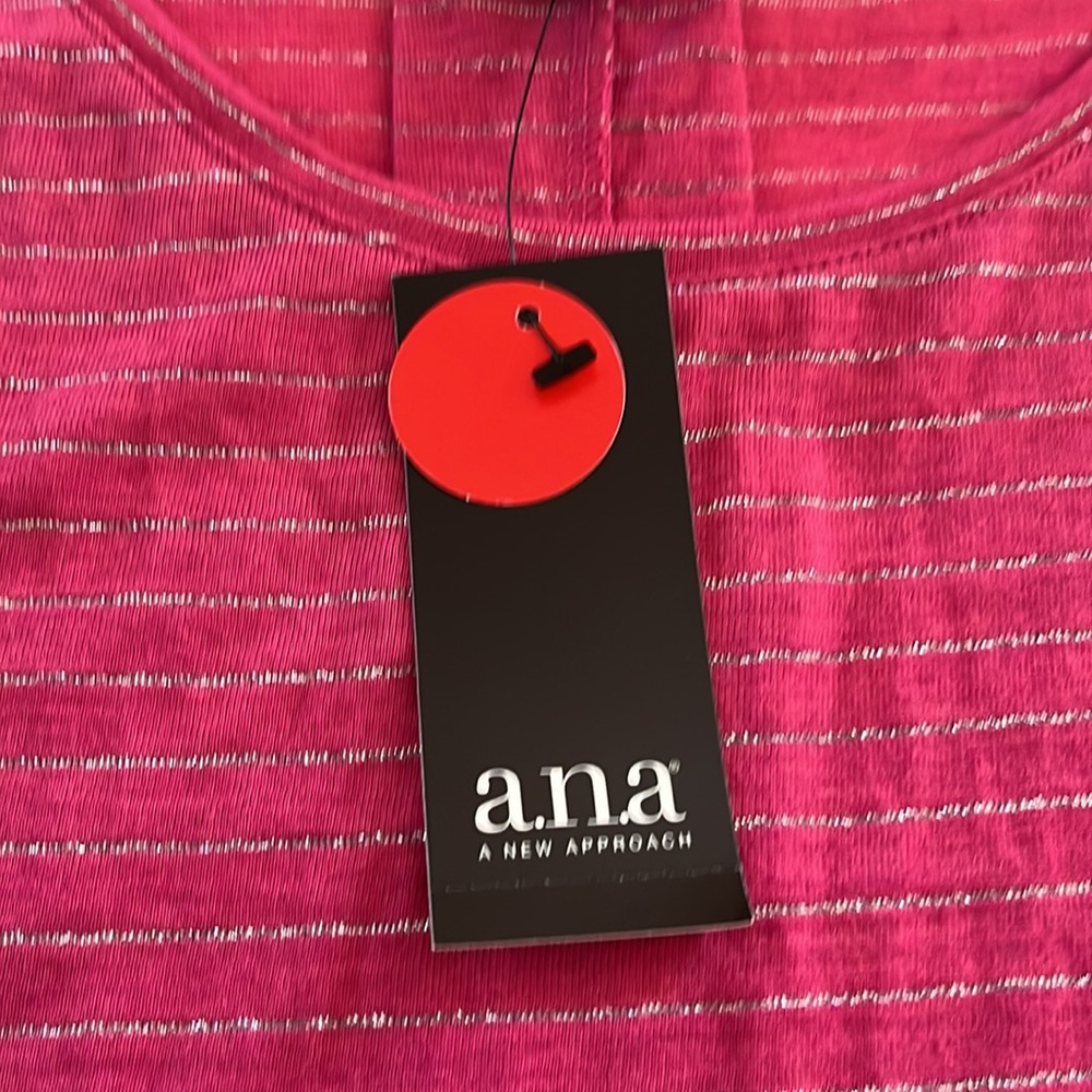 A.N.A. Catalina Pink Top Size S - Picture 3 of 5